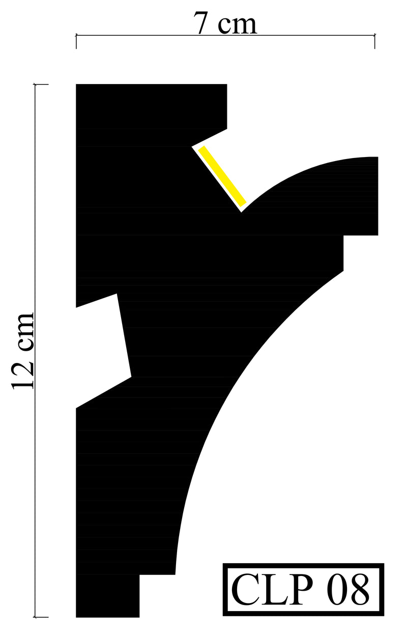 cut picture for led coving cornice