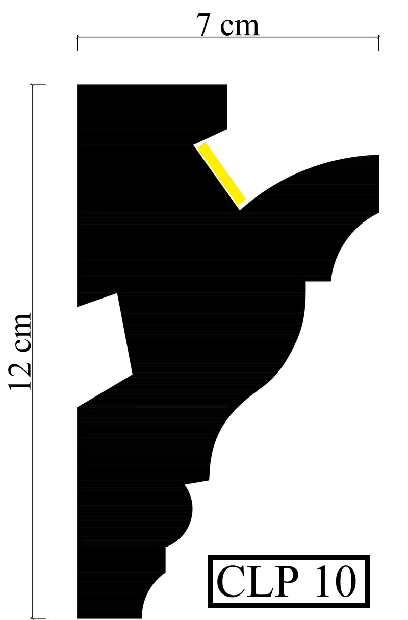 cut picture for led coving cornice