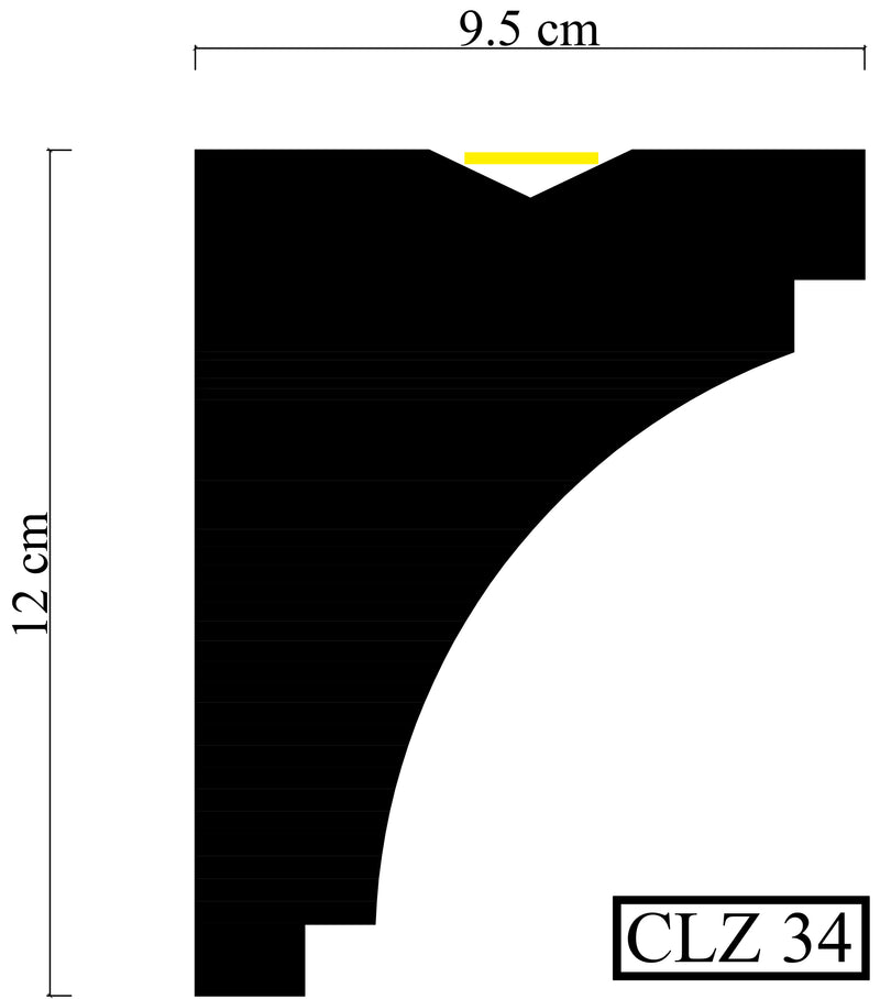 cut picture for led coving cornice