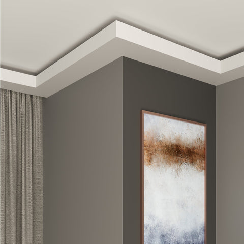XPS LED Ceiling Coving Cornice Moulding - CLU26