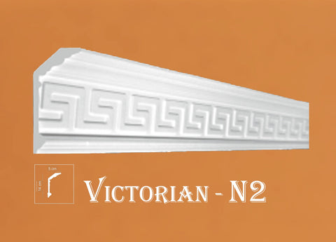 Victorian Style Polystyrene Coving Cornice Moulding - VN02