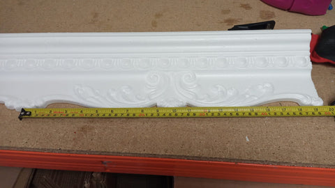 Victorian Style Polystyrene Coving Cornice Moulding - Victorian1