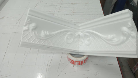 Victorian Style Polystyrene Coving Cornice Moulding - Victorian4