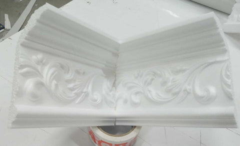 Victorian Style Polystyrene Coving Cornice Moulding - Victorian3