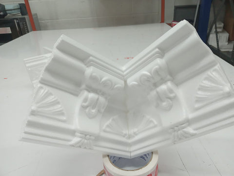 Victorian Style Polystyrene Coving Cornice Moulding - Victorian5