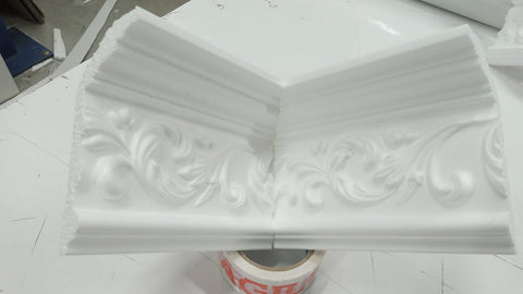 Victorian Style Polystyrene Coving Cornice Moulding - Victorian3
