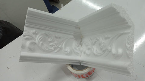 Victorian Style Polystyrene Coving Cornice Moulding - Victorian3
