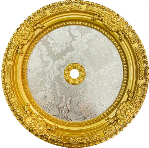 Palace Ceiling Rose Circular Polymer Gold 60cm - FDO60-A
