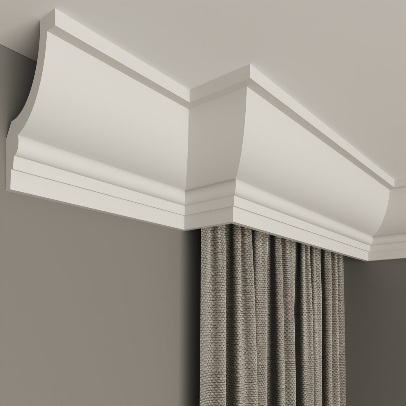Ceiling Coving Features Polystyrene Ceiling Coving Cornice Moulding - CS18 – Fast Decor
