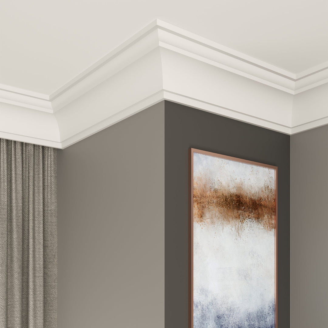 XPS Ceiling Coving Cornice Moulding - CM23 | Easy Install – Fast Decor