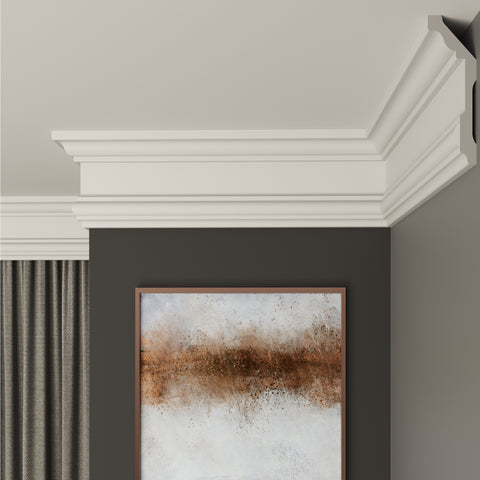 Coving Cornice Moulding Wall Ceiling DIY V01
