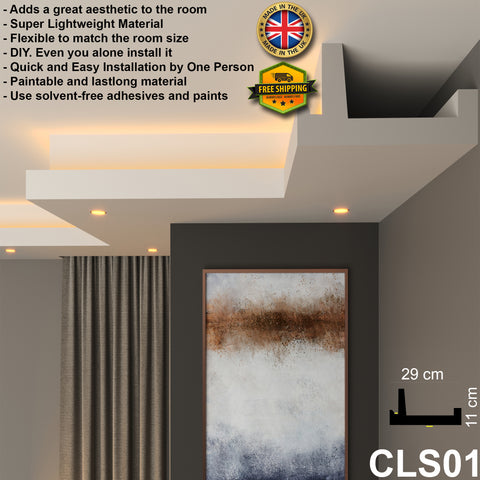 XPS LED Tavan Korniş Kalıbı - CLS01 