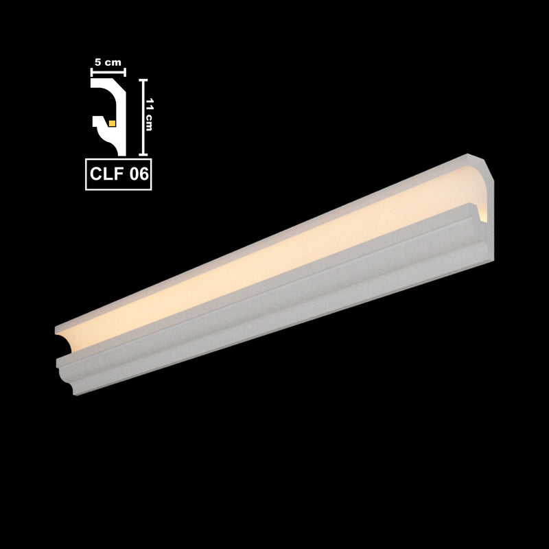 Led Coving Cornice Moulding Ceiling Decoration CLF06