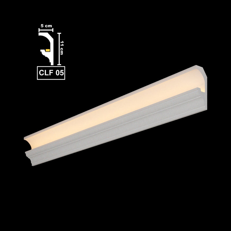 Led Coving Cornice Moulding Ceiling Decoration CLF05