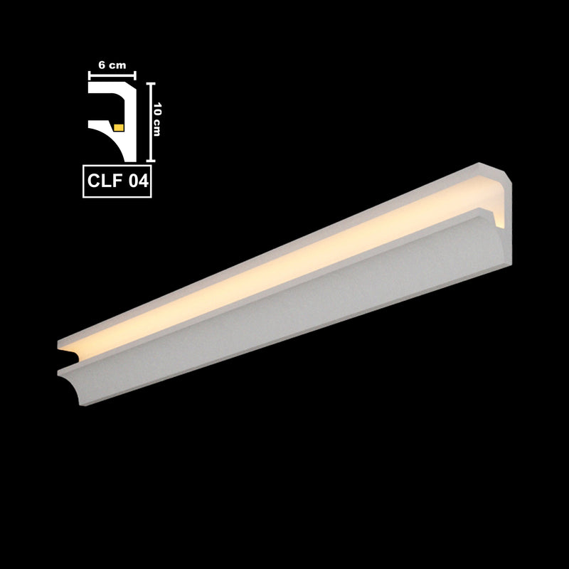 Led Coving Cornice Moulding Ceiling Decoration CLF04