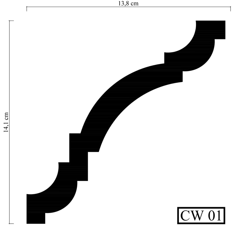 cut picture for led coving cornice