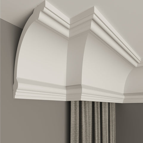 internal corner curtain cornice polystyrene for home decoration