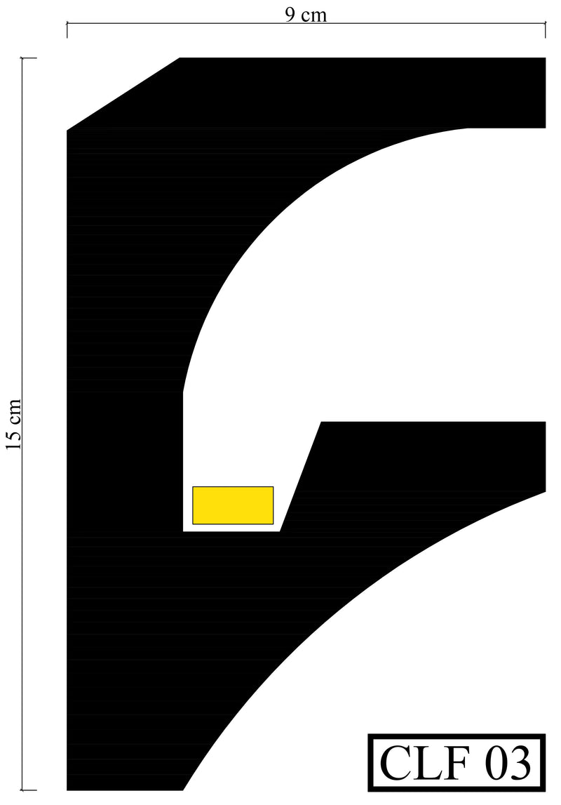 cut picture for led coving cornice