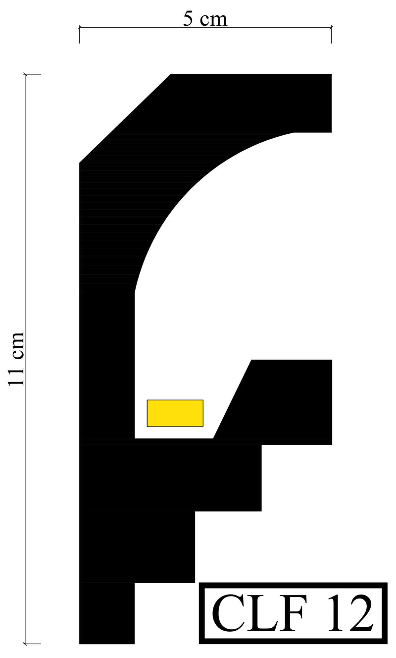 cut picture for led coving cornice