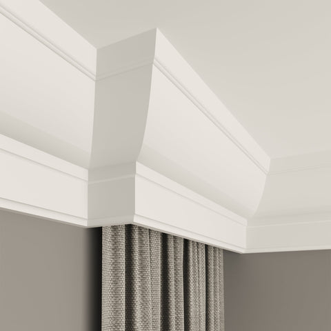 internal corner curtain cornice polystyrene for home decoration