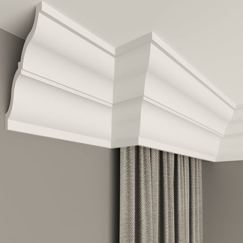 internal corner curtain cornice polystyrene for home decoration