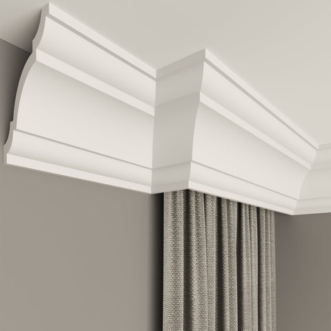 internal corner curtain cornice polystyrene for home decoration