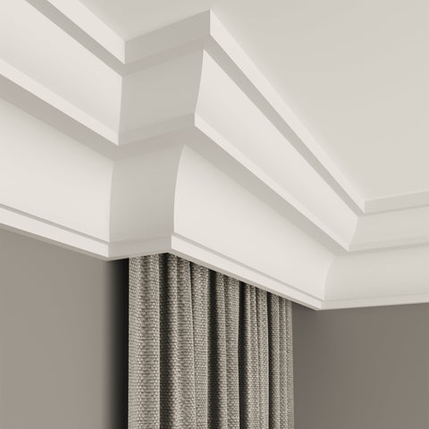 internal corner curtain cornice polystyrene for home decoration