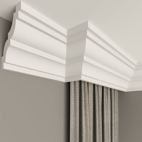 internal corner curtain cornice polystyrene for home decoration