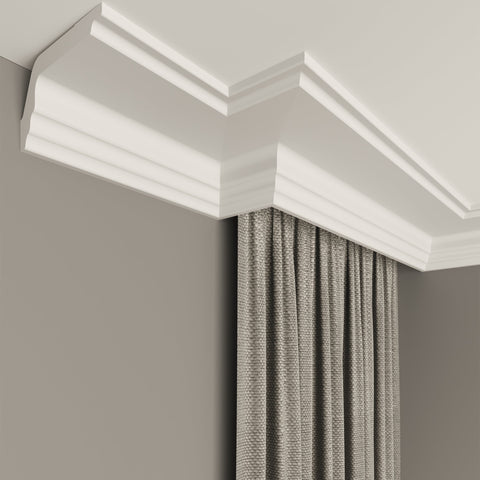 internal corner curtain cornice polystyrene for home decoration