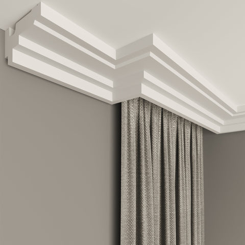 internal corner curtain cornice polystyrene for home decoration