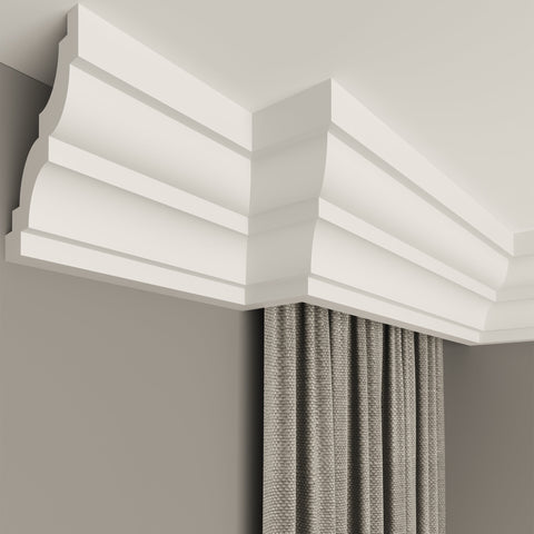 internal corner curtain cornice polystyrene for home decoration