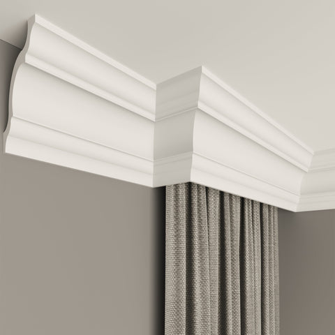 internal corner curtain cornice polystyrene for home decoration