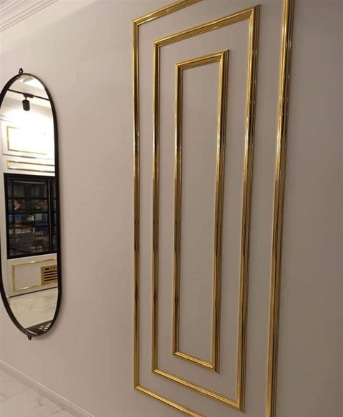 Fd012 Luxury Decorative Gold Lath – 4 cm | for Walls & Ceilings – Fast Decor
