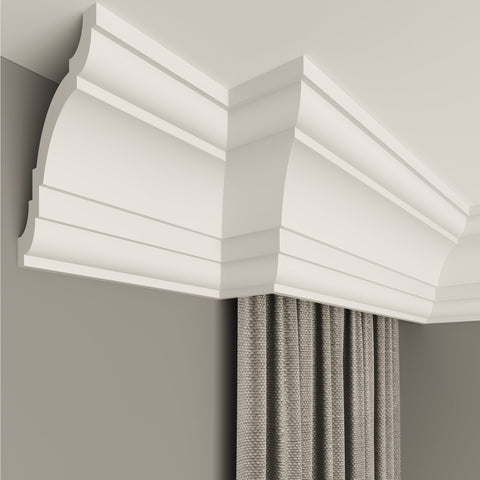 internal corner curtain cornice polystyrene for home decoration